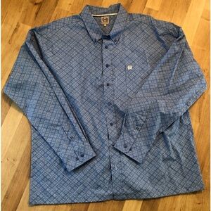 COPY - CINCH Western Style Long Sleeve Button Up Dress Shirt NWOT Size XXL